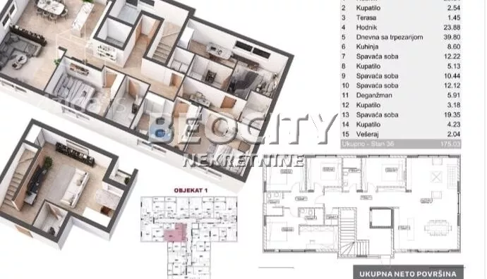 Petosoban stan | 4zida