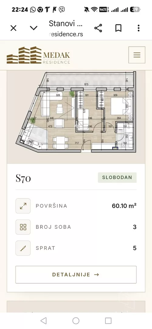 Trosoban stan | 4zida