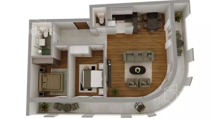 Trosoban stan | 4zida