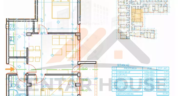 Dvoiposoban stan | 4zida