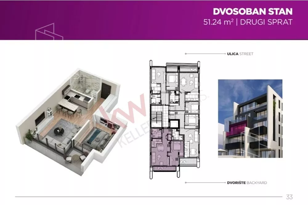 Dvosoban stan | 4zida