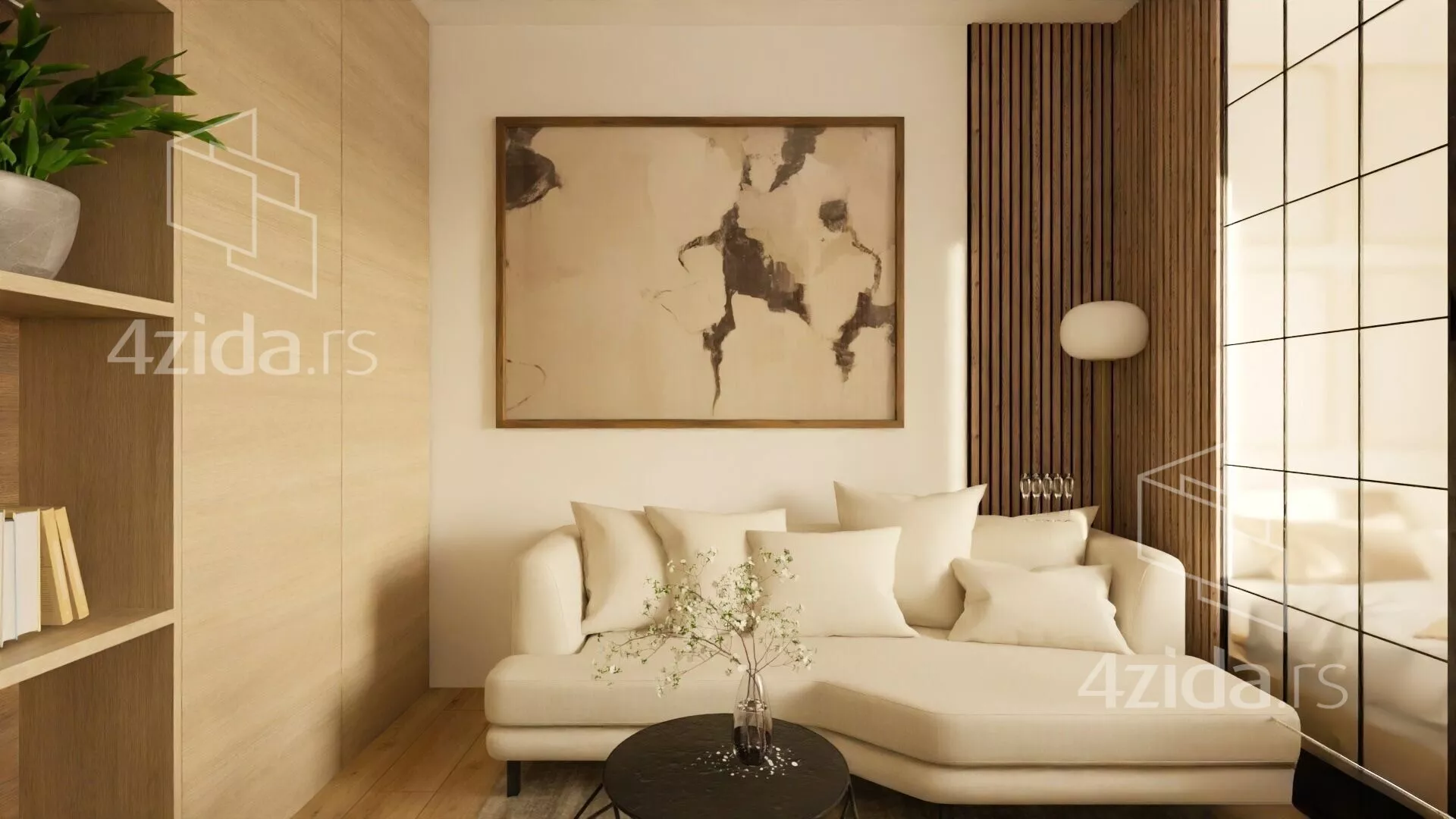 Jednosoban stan | 4zida