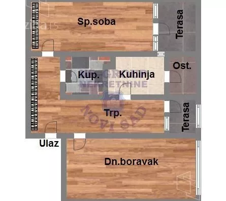 Dvosoban stan | 4zida