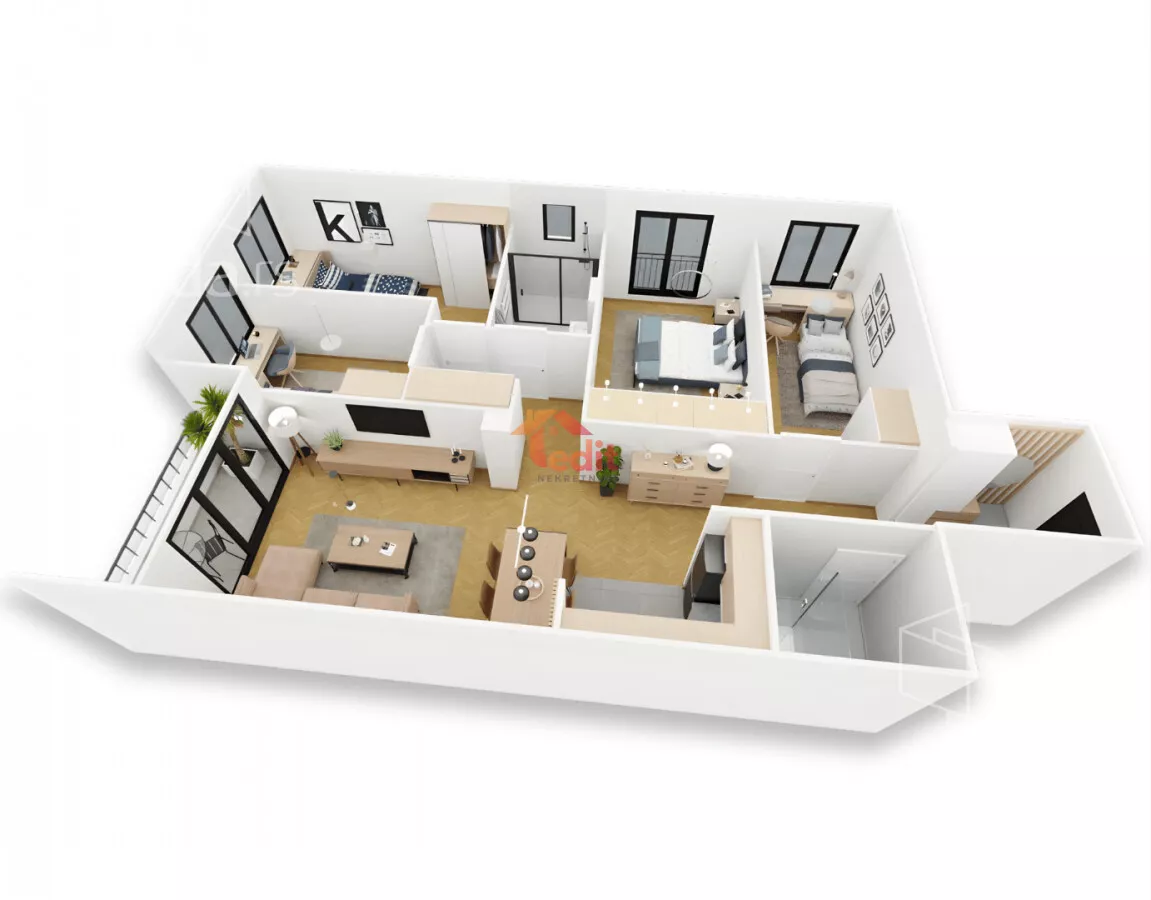 Četvorosoban stan | 4zida