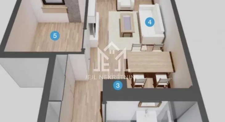 Jednoiposoban stan | 4zida