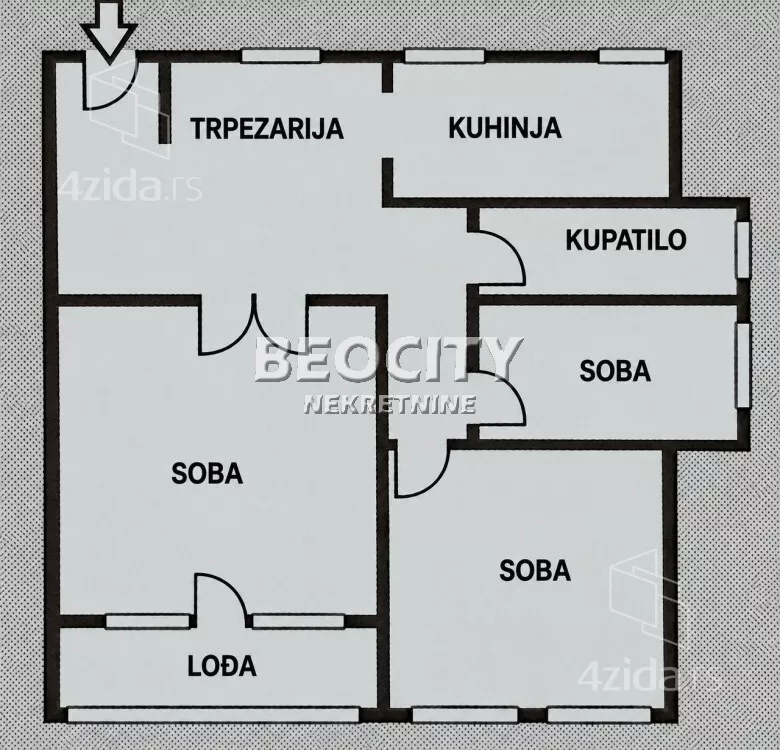 Trosoban stan | 4zida
