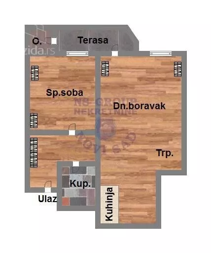 Dvosoban stan | 4zida