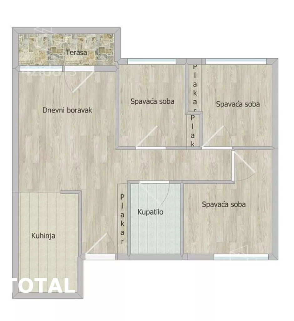 Dvoiposoban stan | 4zida