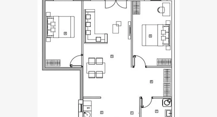 Trosoban stan | 4zida