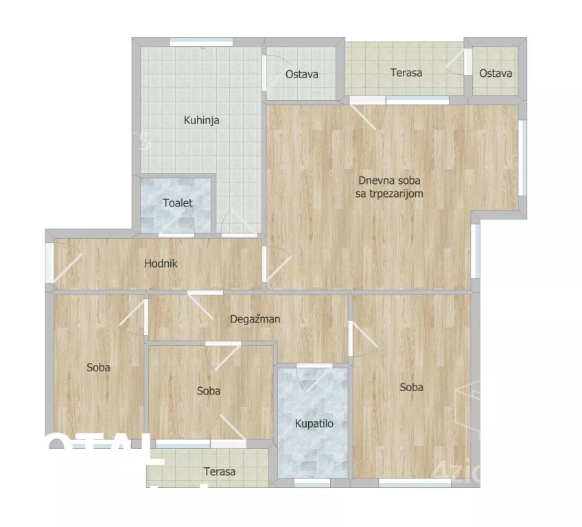 Četvorosoban stan | 4zida