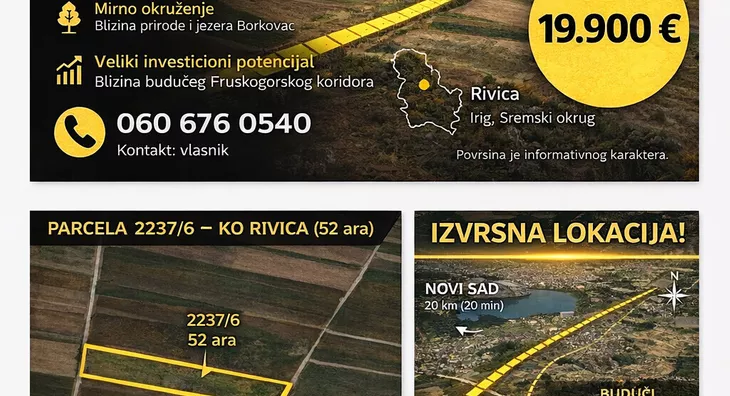 Poljoprivredno zemljište | 4zida