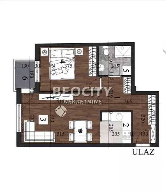 Dvosoban stan | 4zida