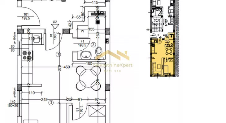 Jednoiposoban stan | 4zida