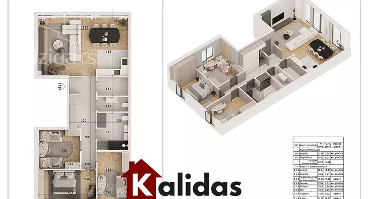 Četvorosoban stan | 4zida