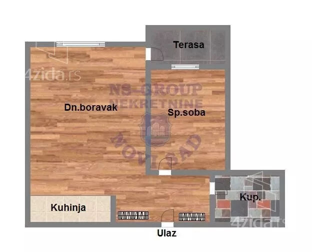 Dvosoban stan | 4zida