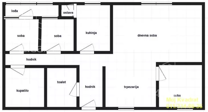 Četvorosoban stan | 4zida
