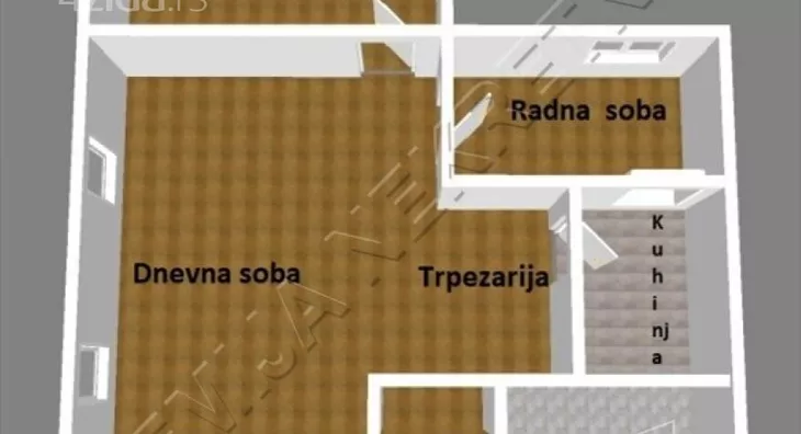 Dvosoban stan | 4zida