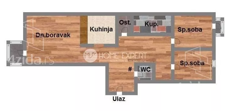 Dvoiposoban stan | 4zida