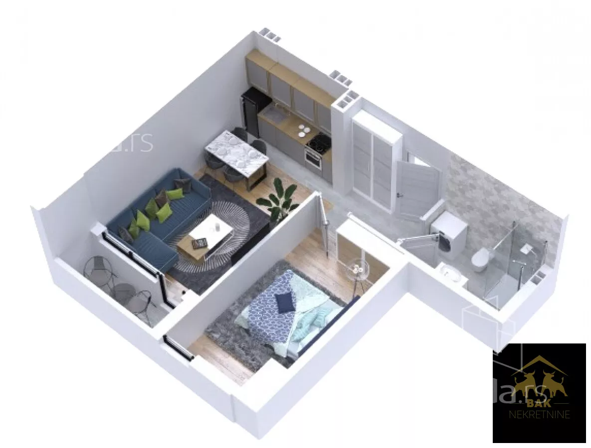 Dvosoban stan | 4zida