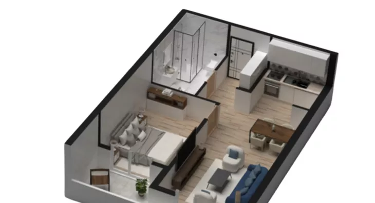 Jednoiposoban stan | 4zida