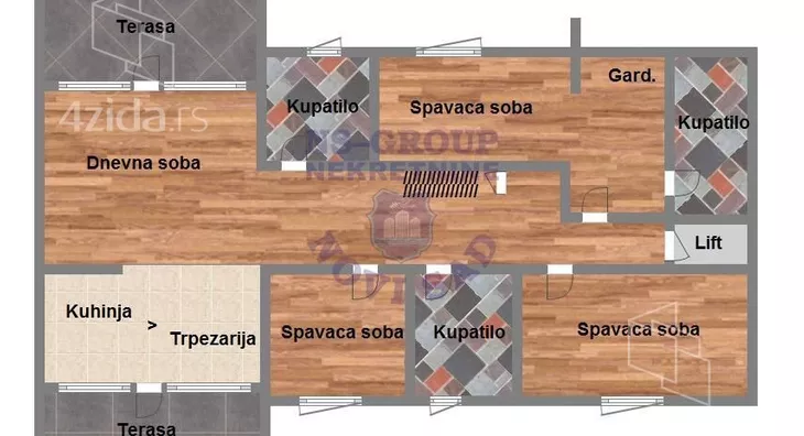 Četvorosoban stan | 4zida