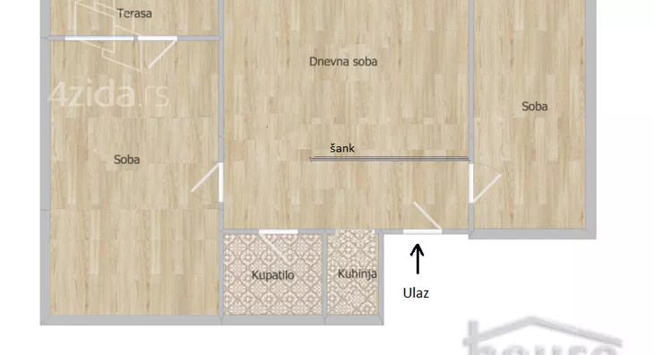 Dvoiposoban stan | 4zida