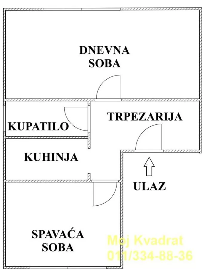 Dvosoban stan | 4zida