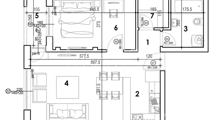 Dvosoban stan | 4zida