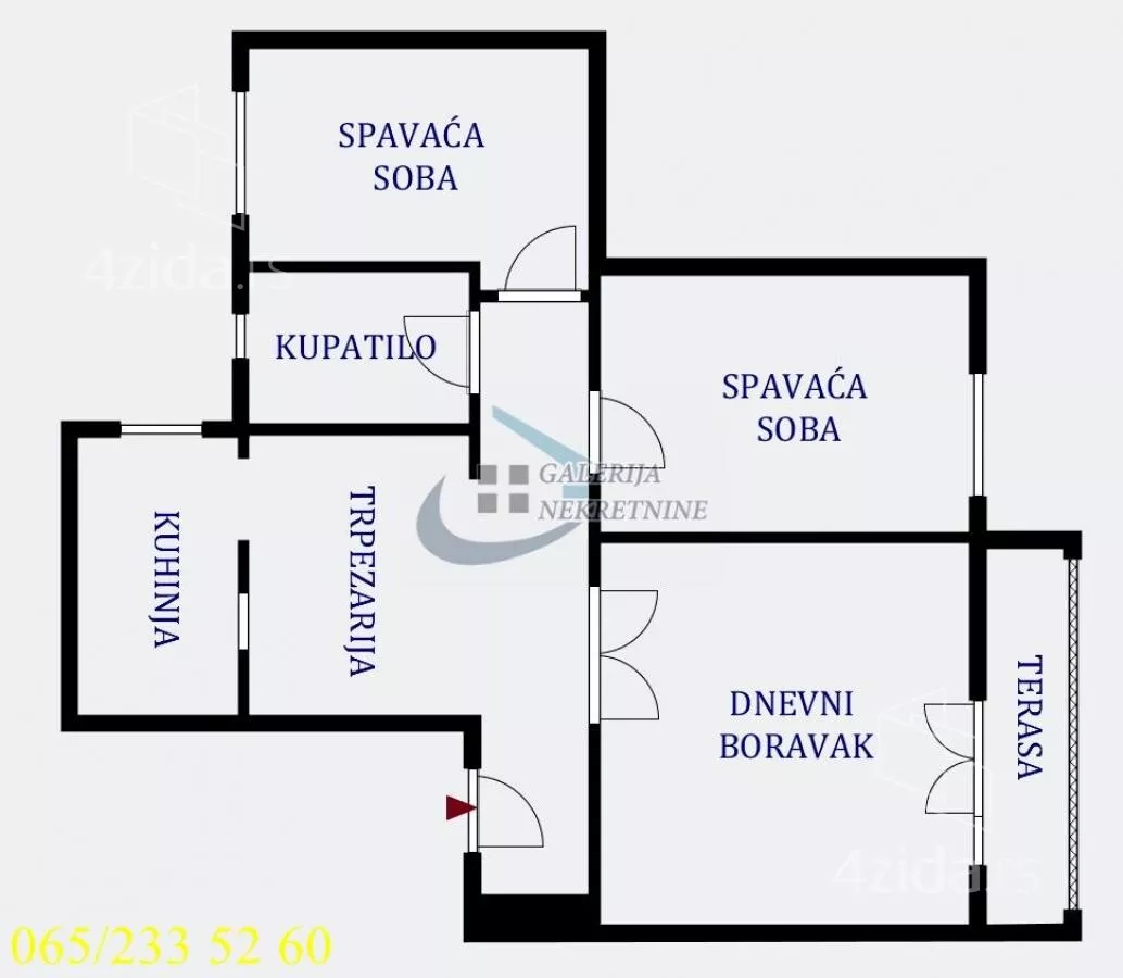 Dvoiposoban stan | 4zida