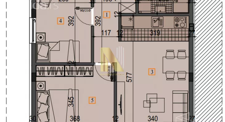 Dvoiposoban stan | 4zida