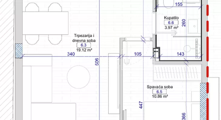 Dvosoban stan | 4zida