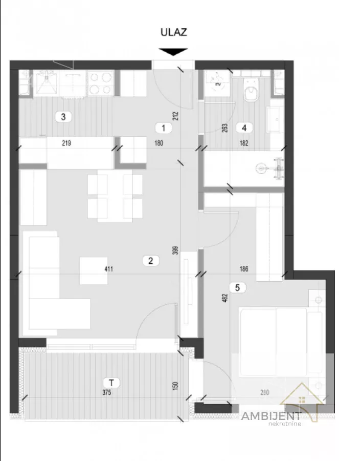 Dvosoban stan | 4zida