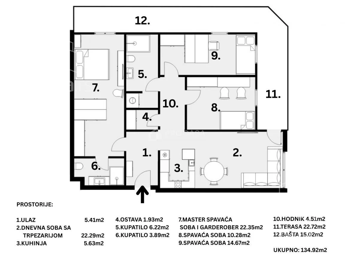 Četvorosoban stan | 4zida