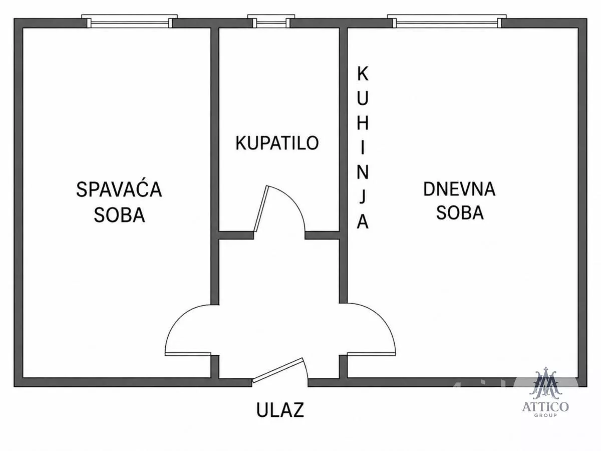 Jednoiposoban stan | 4zida
