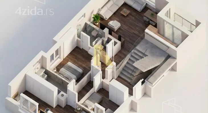 Troiposoban stan | 4zida