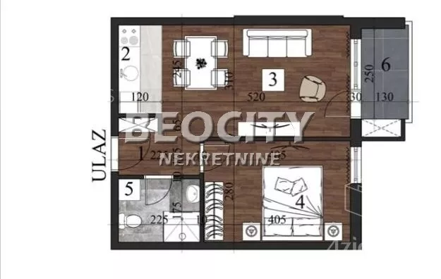 Dvosoban stan | 4zida