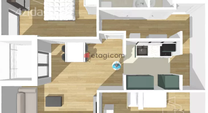 Dvoiposoban stan | 4zida