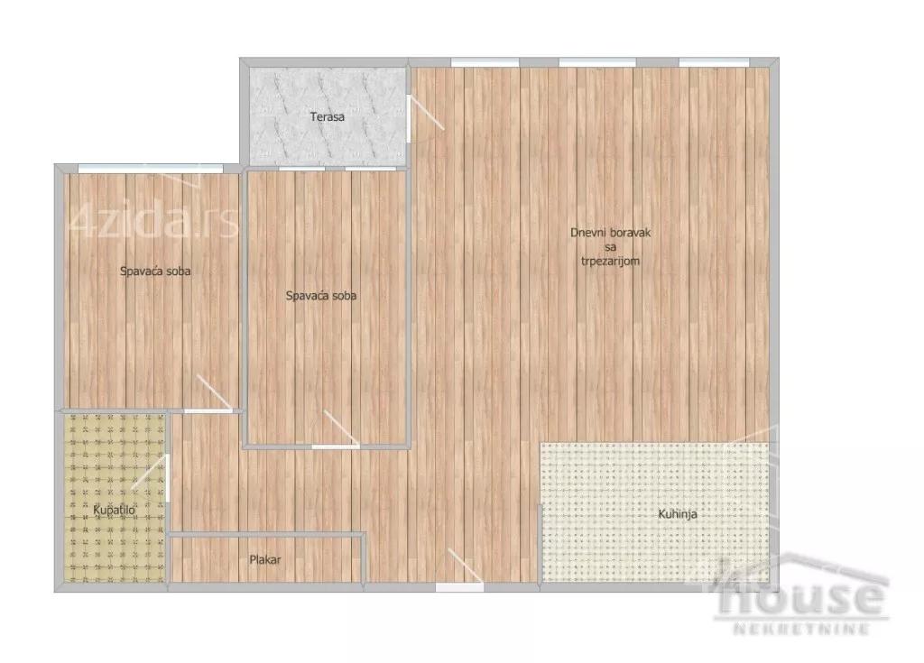 Dvoiposoban stan | 4zida