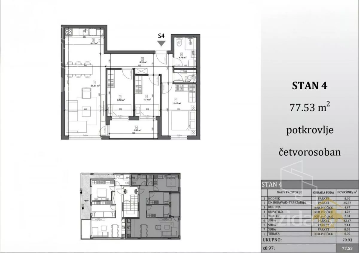 Četvorosoban stan | 4zida