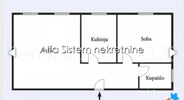 Jednoiposoban stan | 4zida