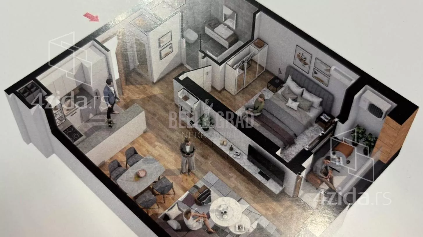 Dvosoban stan | 4zida