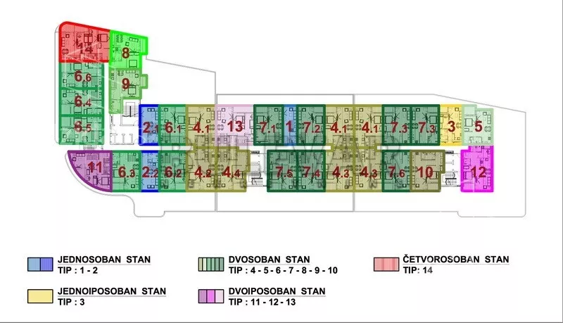 Jednosoban stan | 4zida