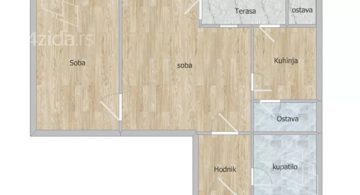 Dvosoban stan | 4zida