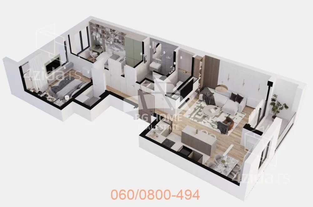 Dvoiposoban stan | 4zida