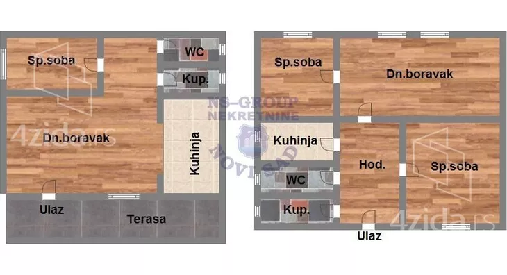 2-etažna kuća | 4zida