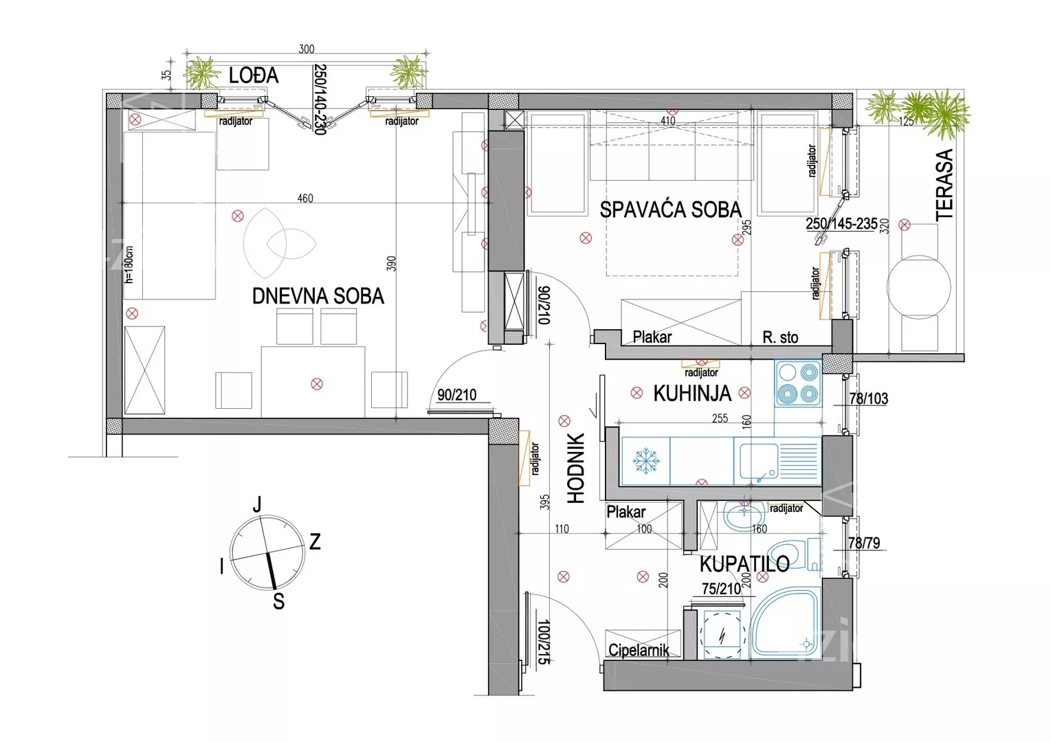 Dvosoban stan | 4zida