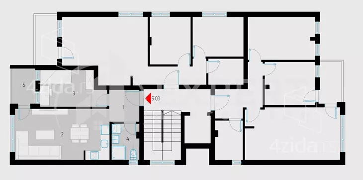 Dvosoban stan | 4zida