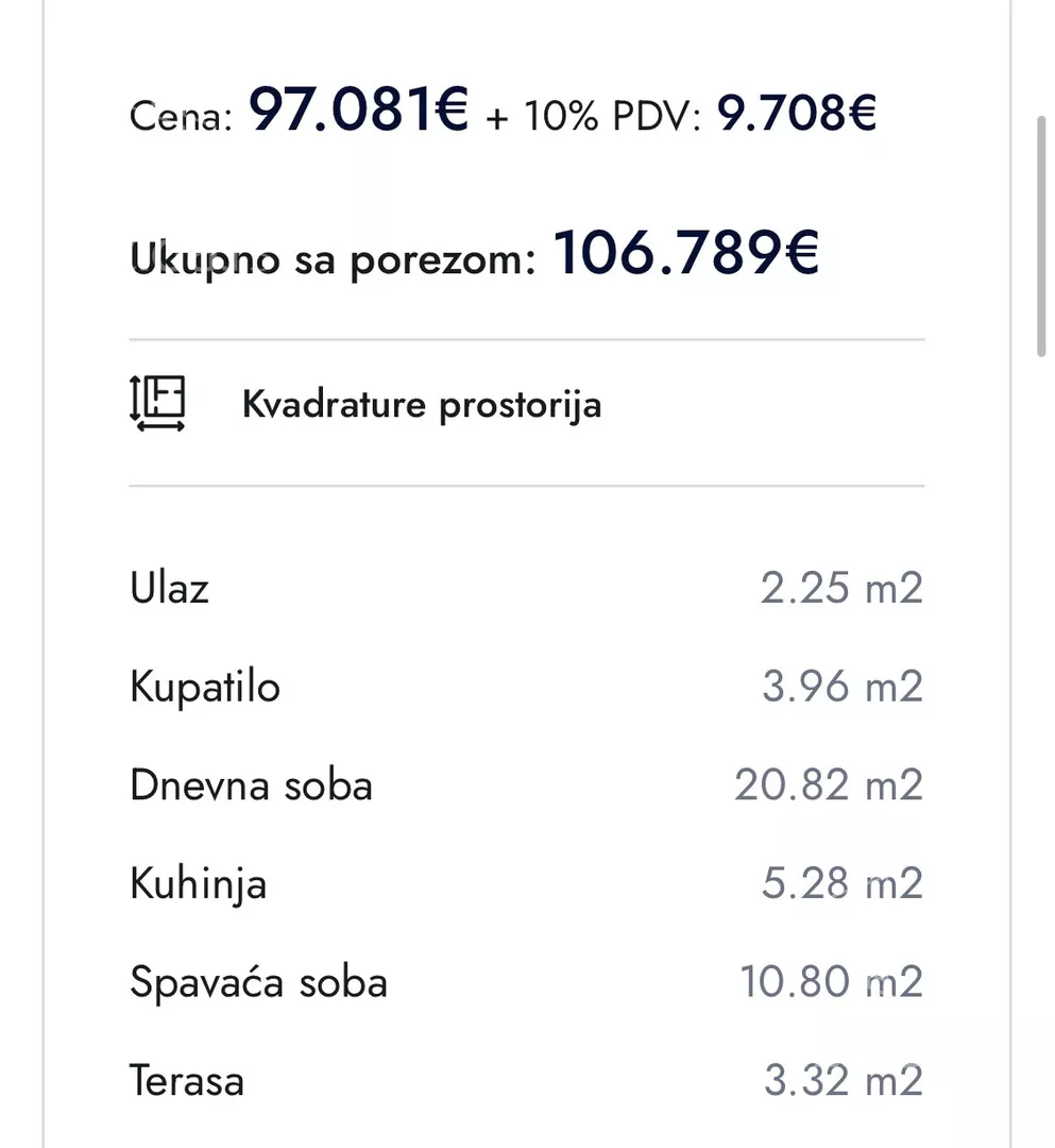 Dvosoban stan | 4zida