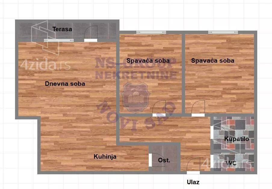 Trosoban stan | 4zida