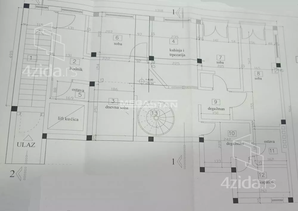 Šestoiposoban stan | 4zida